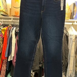 Talbots high waste straight leg jeans (14P)